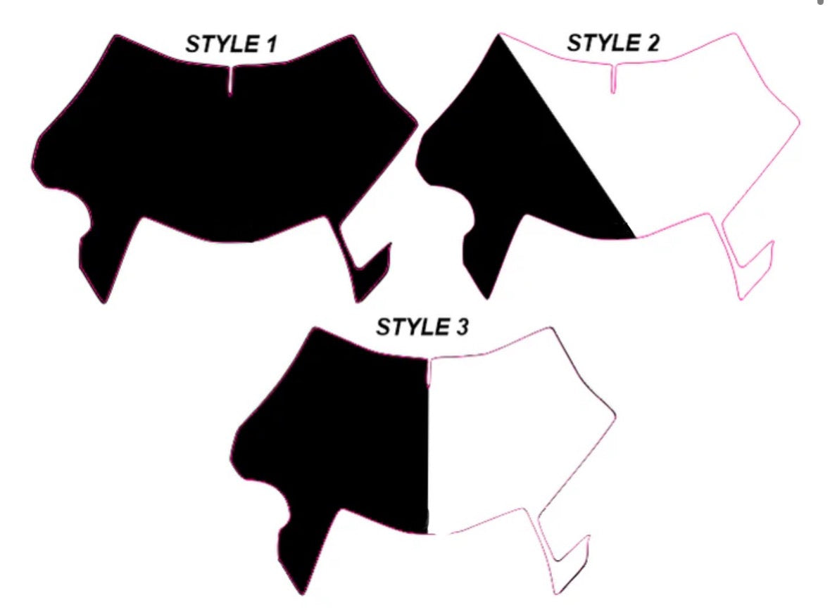 Ultra Bee Plate Decal