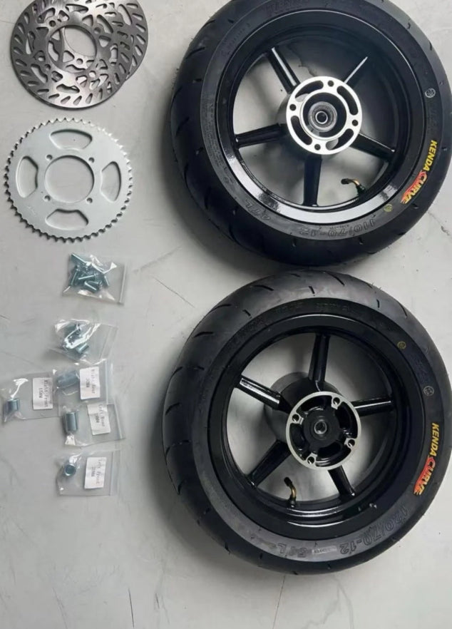 Tuttio/Razor/Yozma Supermoto Wheel Set