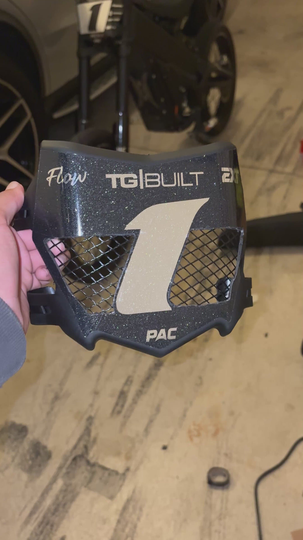 PA Customz Vented Plate