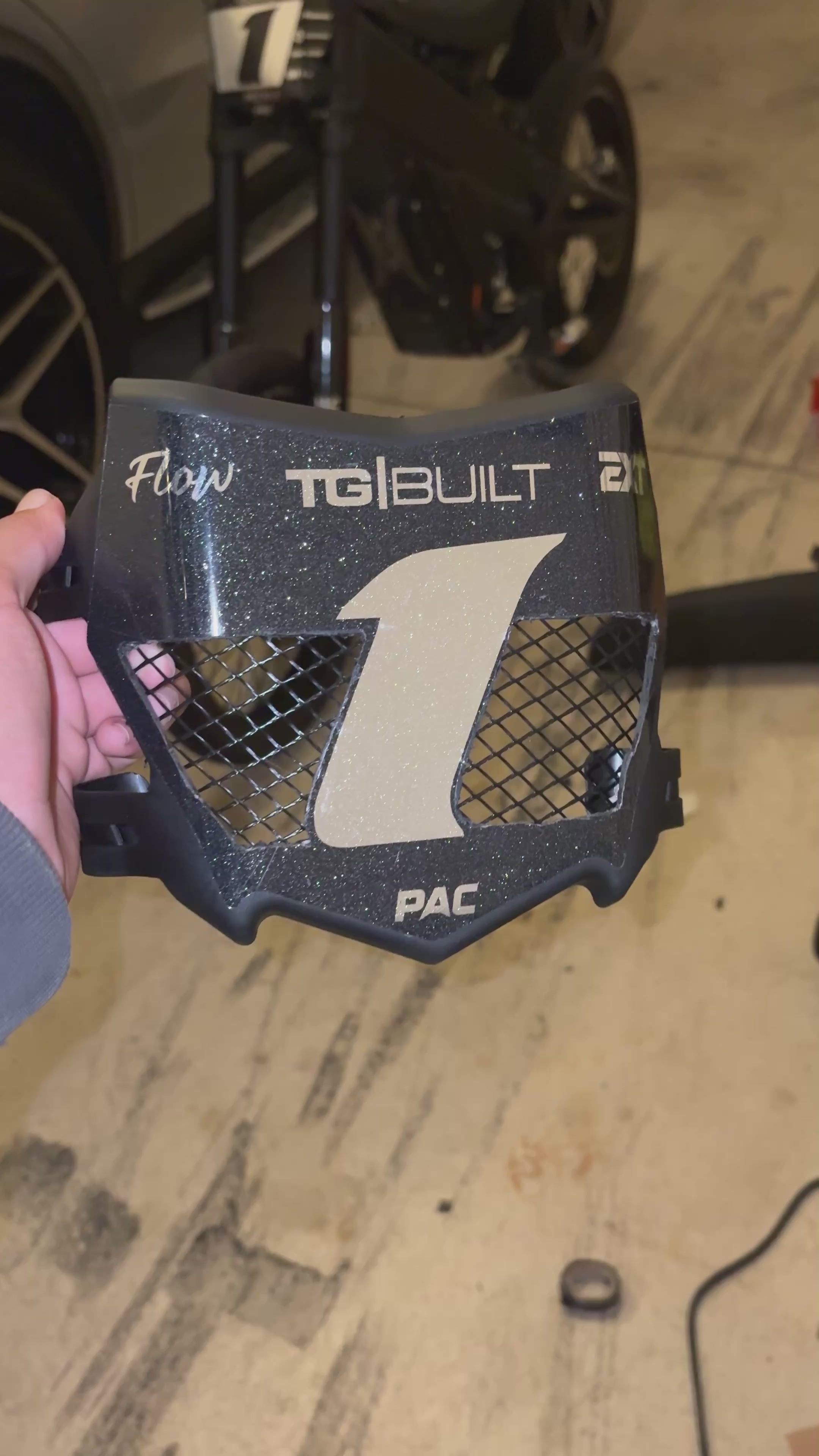 PA Customz Vented Plate